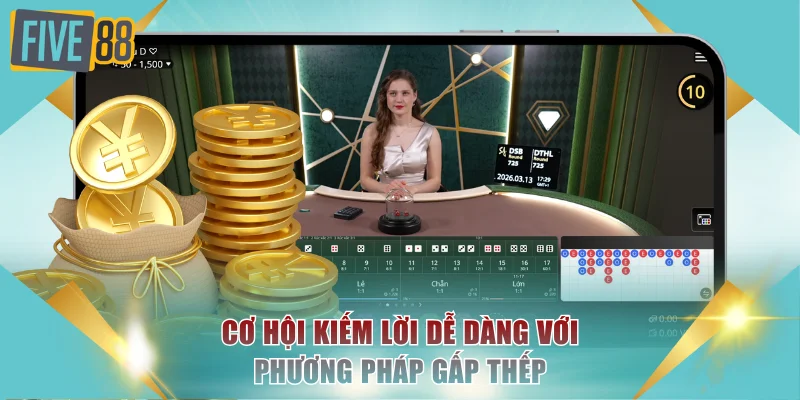 Chơi Tài Xỉu Với 3+ Công Thức Bất Bại Và Mẹo Thắng Đậm 4 Cơ hội kiếm lời dễ dàng với phương pháp gấp thếp