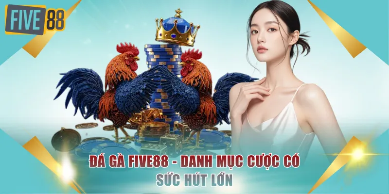 Đá gà FIVE88 - Danh mục cược có sức hút lớn