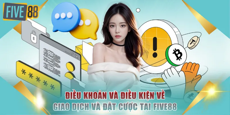 Điều Khoản Và Điều Kiện FIVE88 - Trách Nhiệm Người Chơi 2 Điều khoản và điều kiện về giao dịch và đặt cược tại FIVE88