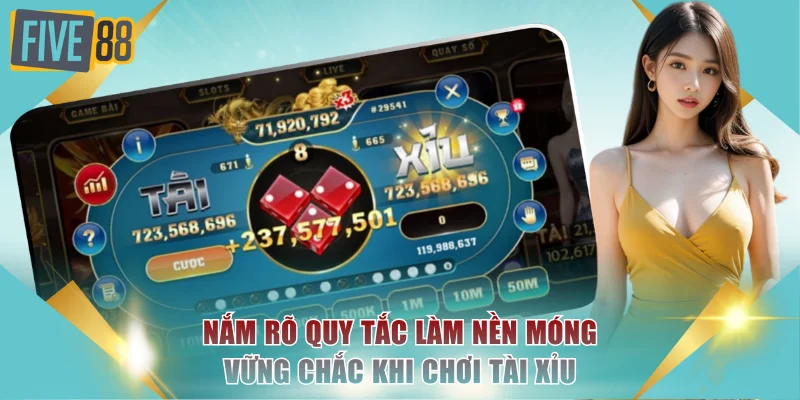 Chơi Tài Xỉu Với 3+ Công Thức Bất Bại Và Mẹo Thắng Đậm 2 Nắm rõ quy tắc làm nền móng vững chắc khi chơi Tài Xỉu