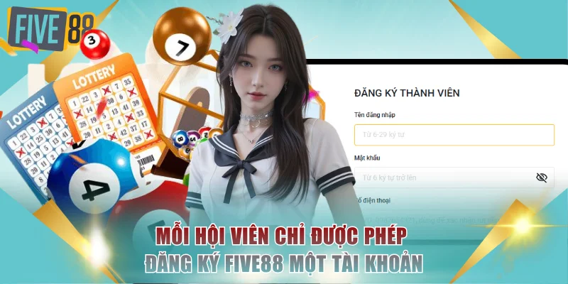 Tuân thủ quy định về số lượng tài khoản được phép mở